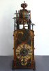 Gothic clock with balance, moon phases, quarter strike, dated 1522.
